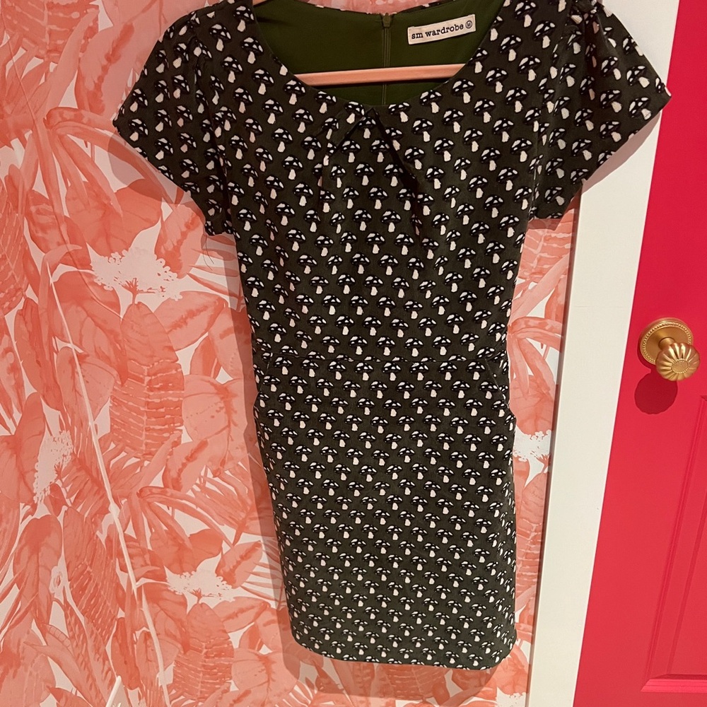 Adorable Green Mushroom Dress